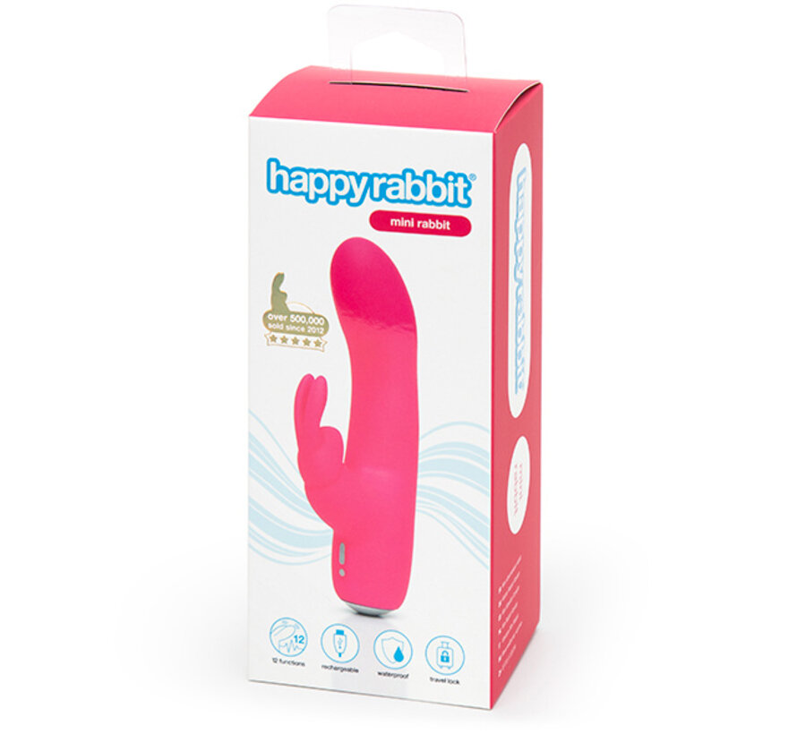 Happy Rabbit - Mini USB Oplaadbare Rabbit Vibrator