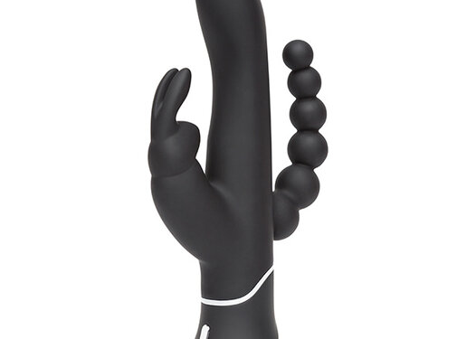 Happy Rabbit Happy Rabbit - Triple Curve Rabbit Vibrator Zwart