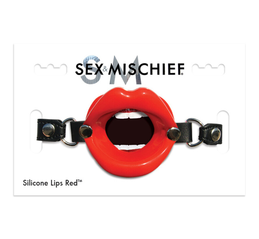 Sportsheets - Sex & Mischief Silicone Lips Rood