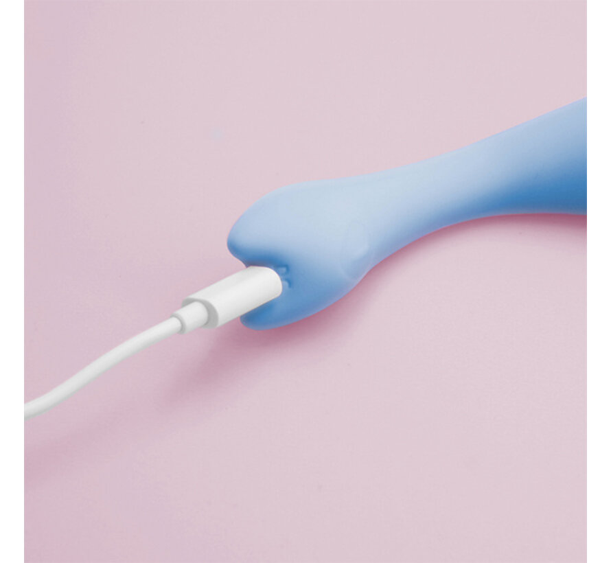 The Oh Collective - Kit Vaginal & G-Spot Vibrator Blauw