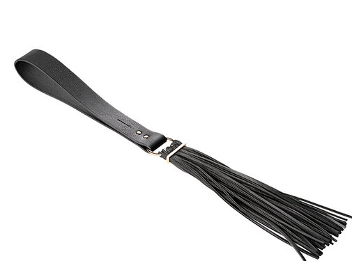 Bijoux Indiscrets Bijoux Indiscrets - Maze Tassel Flogger Zwart
