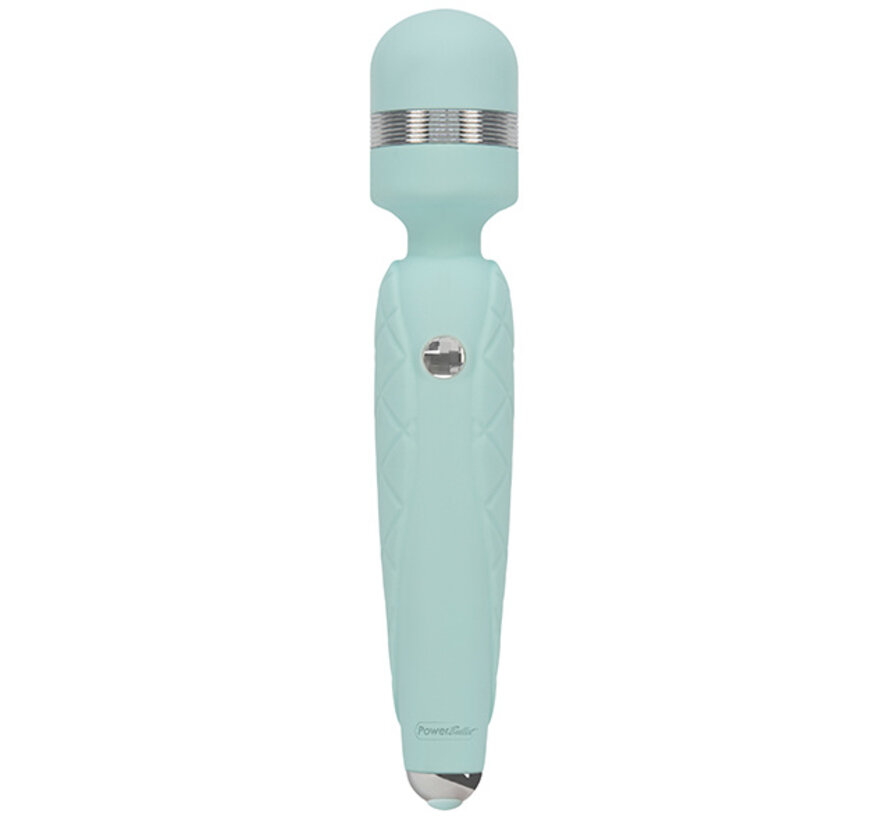 Pillow Talk - Cheeky Wand Massager Blauwgroen