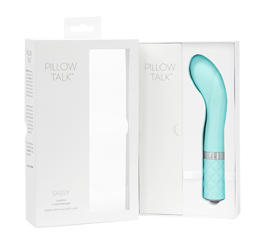 Pillow Talk - Sassy G-Spot Vibrator Blauwgroen