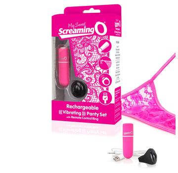 The Screaming O The Screaming O - Charged Remote Control Panty Vibe Roze