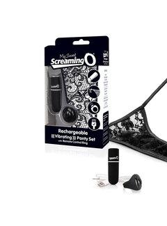 The Screaming O The Screaming O - Charged Remote Control Panty Vibe Zwart