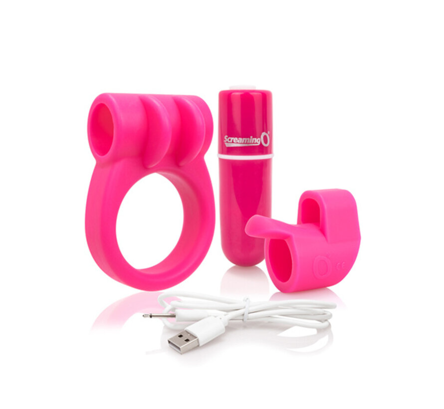 The Screaming O - Charged CombO Kit #1 Roze