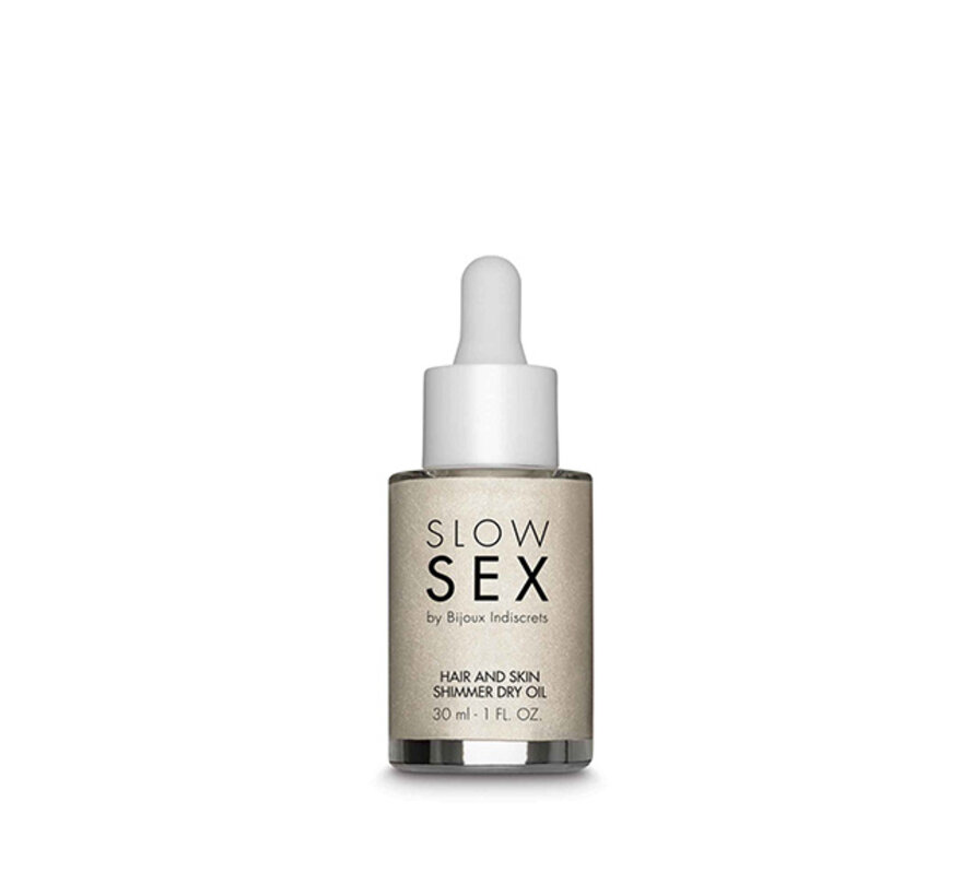 Bijoux Indiscrets - Slow Sex Hair & Skin Shimmer Dry Oil