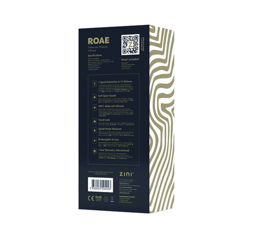 Zini - ROAE SE Black/Gold