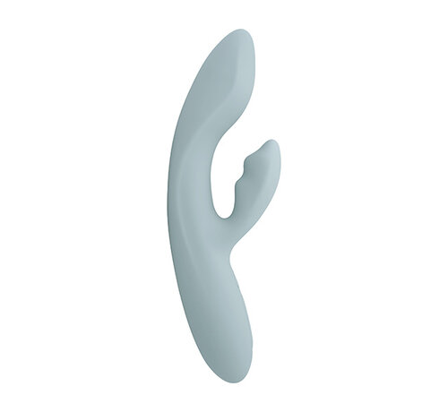 Svakom Svakom - Chica App-Controlled Warming G-spot and Clitoris Vibrator Turquoise Grey