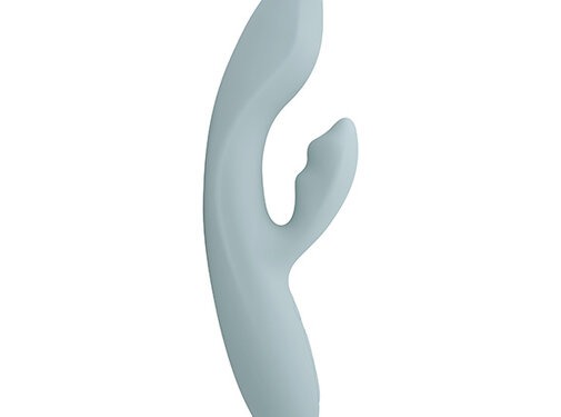 Svakom Svakom - Chica App-Controlled Warming G-spot and Clitoris Vibrator Turquoise Grey