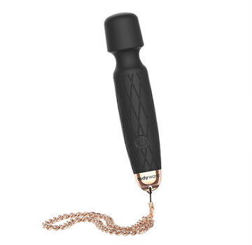 Bodywand Bodywand - Luxe Mini USB Wand Vibrator Zwart