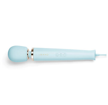 Le Wand Le Wand - Krachtige Plug-In Vibrerende Massager Blauw