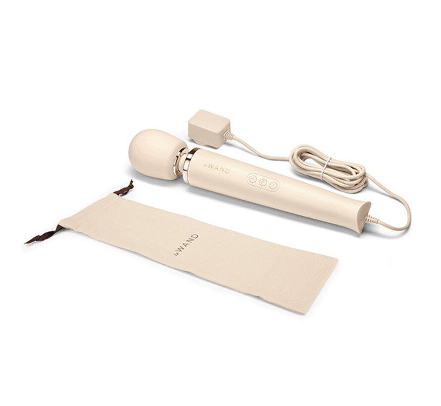 Le Wand - Krachtige Plug-In Vibrerende Massager Creme