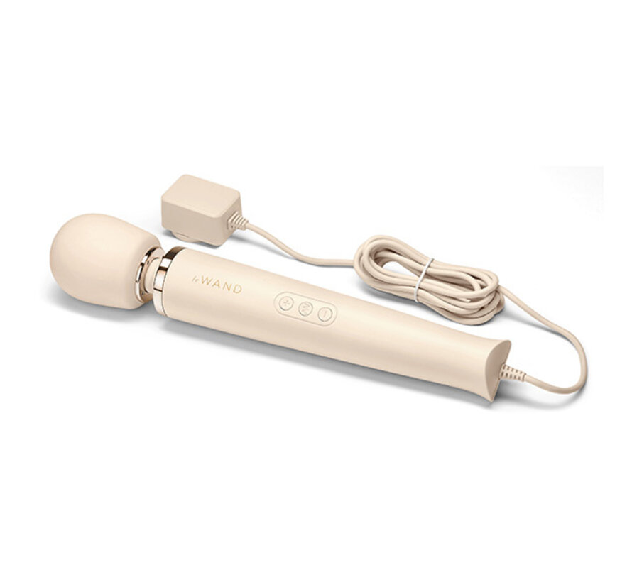 Le Wand - Krachtige Plug-In Vibrerende Massager Creme