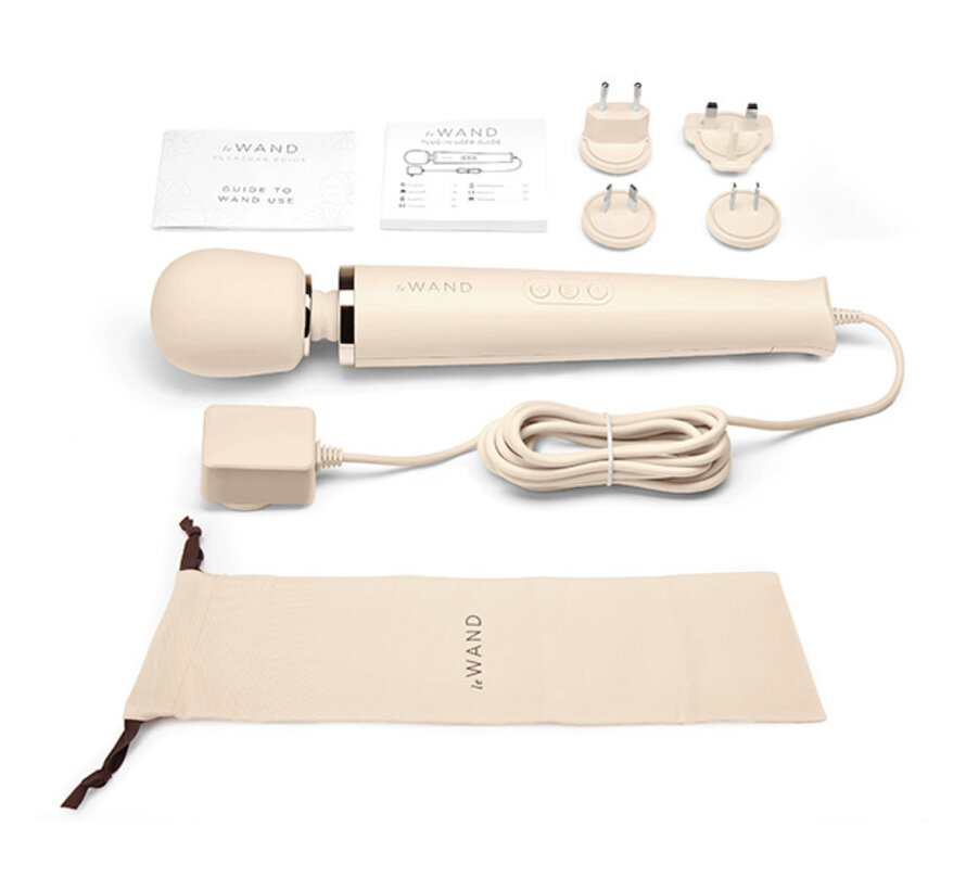 Le Wand - Krachtige Plug-In Vibrerende Massager Creme