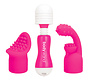 Bodywand - Oplaadbare Mini met Opzetstuk Roze