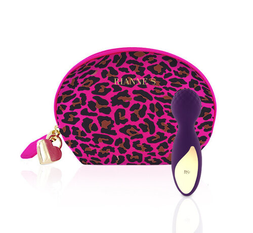 Rianne S RS - Essentials - Lovely Leopard Mini Wand Paars