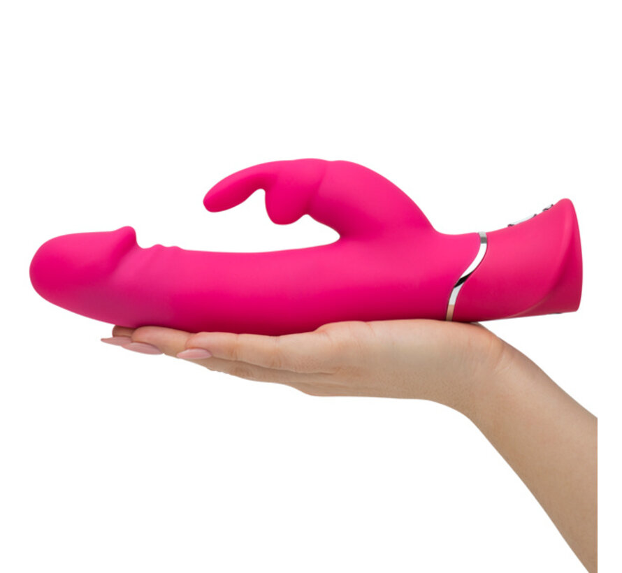 Happy Rabbit - Realistic Dual Density Rabbit Vibrator Roze