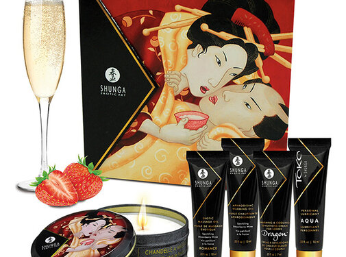 Shunga Shunga - Geisha's Secret Kit Sparkling Aardbeienwijn