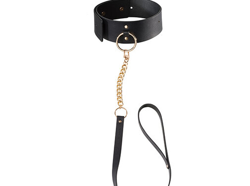 Bijoux Indiscrets Bijoux Indiscrets - Maze Wide Choker Zwart