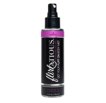 Sensuva Sensuva - Flirtatious Feromonen Body Mist Granaatappel Kokos & Plumeria 125