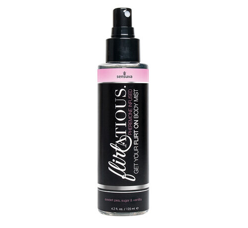 Sensuva Sensuva - Flirtatious Feromonen Body Mist Vanille Suiker & Pronkerwt 125 m