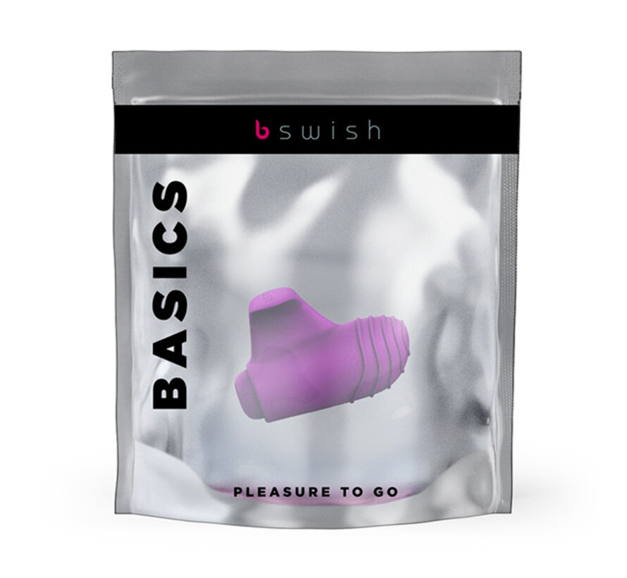 B Swish - bteased Basic Vingervibrator Paars