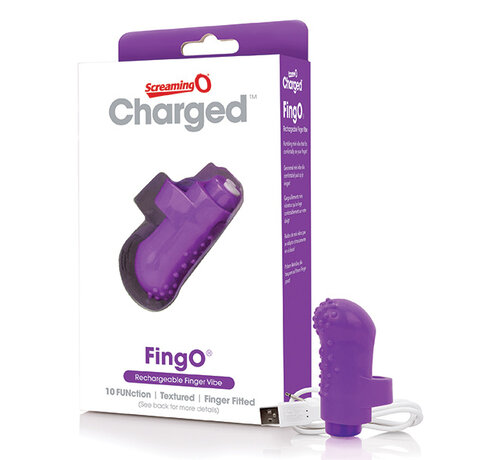 The Screaming O The Screaming O - Charged FingO Vinger Vibe Paars