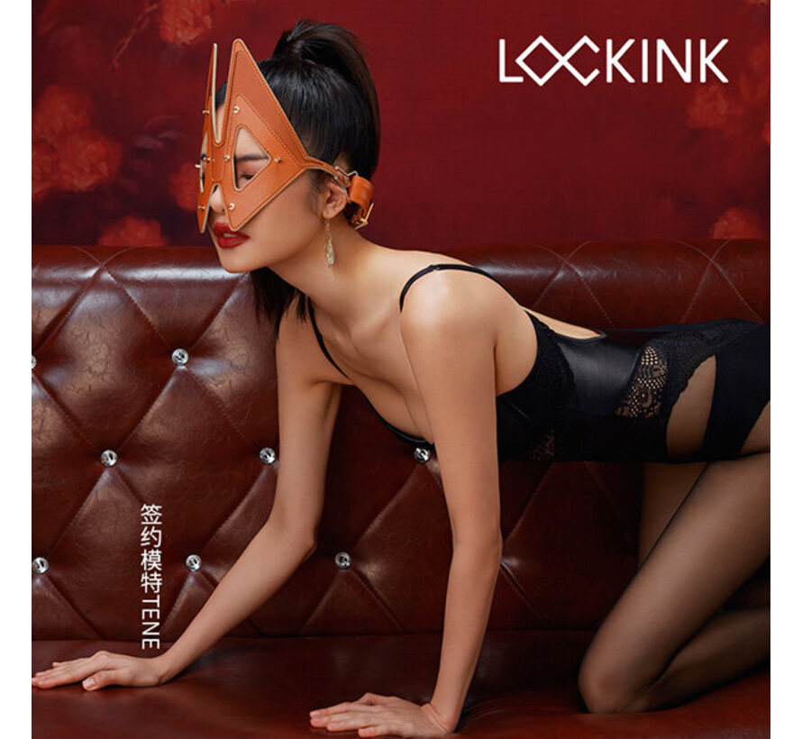 LOCKINK - Vixen Blindfold Set Brown