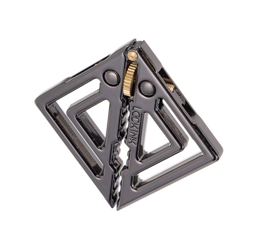 LOCKINK - Adjustable Nipple Clamps with Heavy Pendant Gray