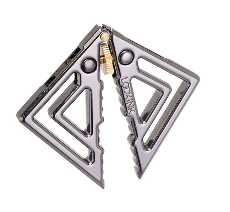 LOCKINK - Adjustable Nipple Clamps with Heavy Pendant Gray