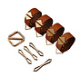 LOCKINK - Hogtie Set - brown