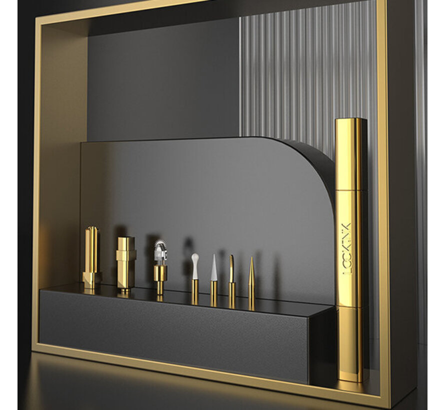 LOCKINK - 5-head Flirting Tickler - Golden