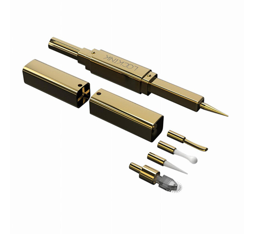 LOCKINK - 5-head Flirting Tickler - Golden