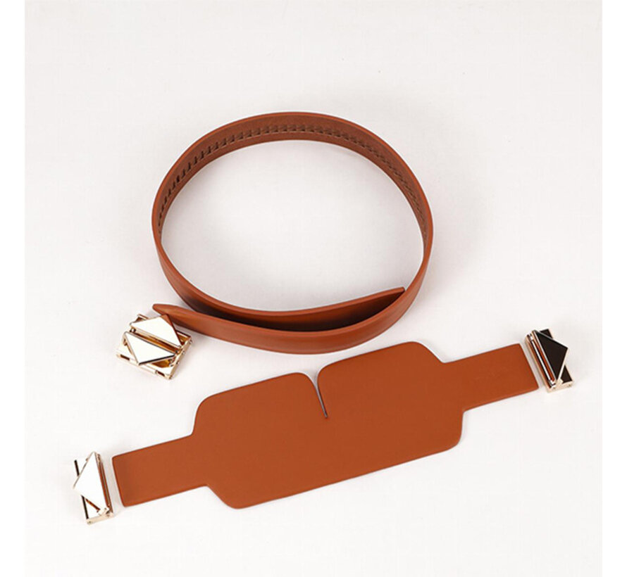 LOCKINK - Blindfold Kit- Brown