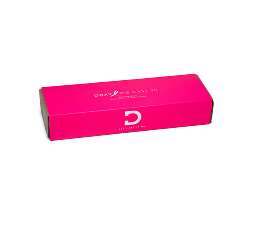 Doxy - Die Cast 3R Rechargeable Wand Massager Hot Pink