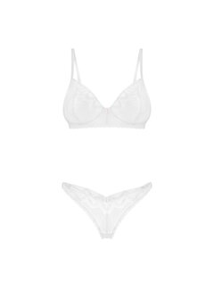 Obsessive Obsessive - Alissium 2-pcs set White M/L