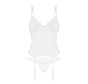 Obsessive - Alissium corset & thong White XS/S