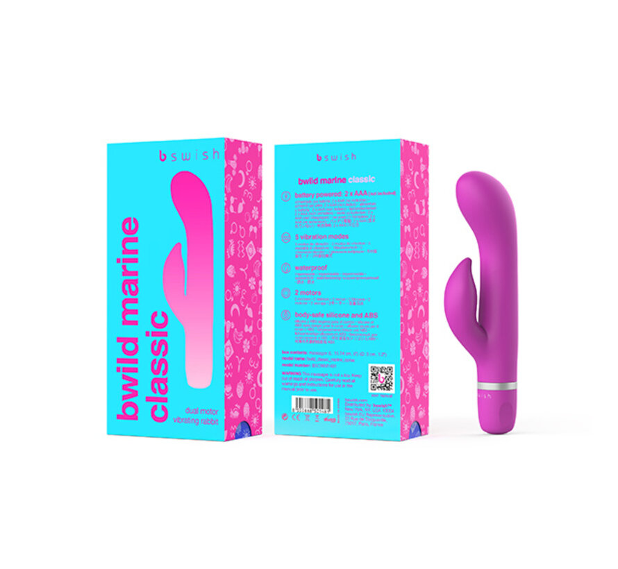 B Swish - bwild Classic Marine Rabbit Vibrator Kersrood