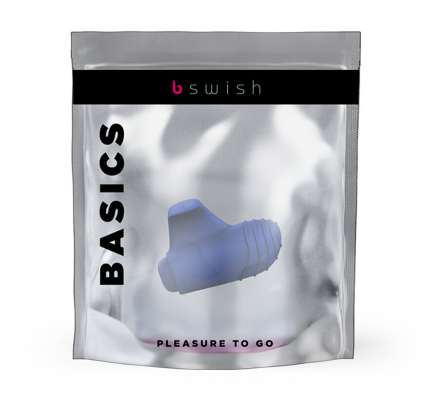 B Swish - bteased Basic Vingervibrator Blauw