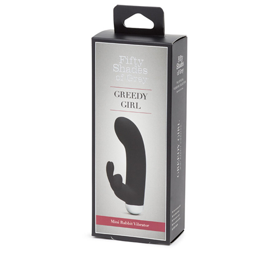 Fifty Shades of Grey - Greedy Girl Oplaadbare Mini Rabbit Vibrator