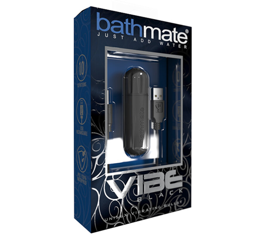 Bathmate - Vibe Bullet Vibrator Zwart