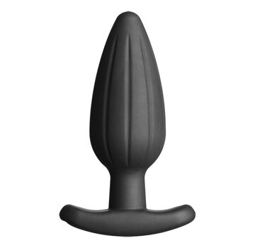 ElectraStim ElectraStim - Silicone Noir Rocker Butt Plug Large