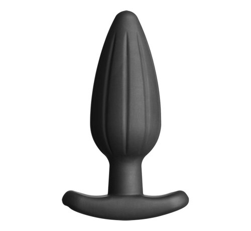 ElectraStim ElectraStim - Silicone Noir Rocker Butt Plug Large