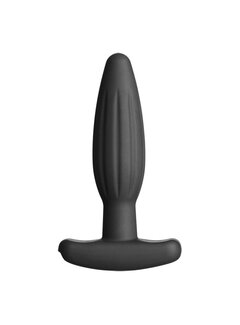 ElectraStim ElectraStim - Silicone Noir Rocker Butt Plug Small