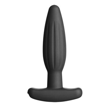 ElectraStim ElectraStim - Silicone Noir Rocker Butt Plug Small