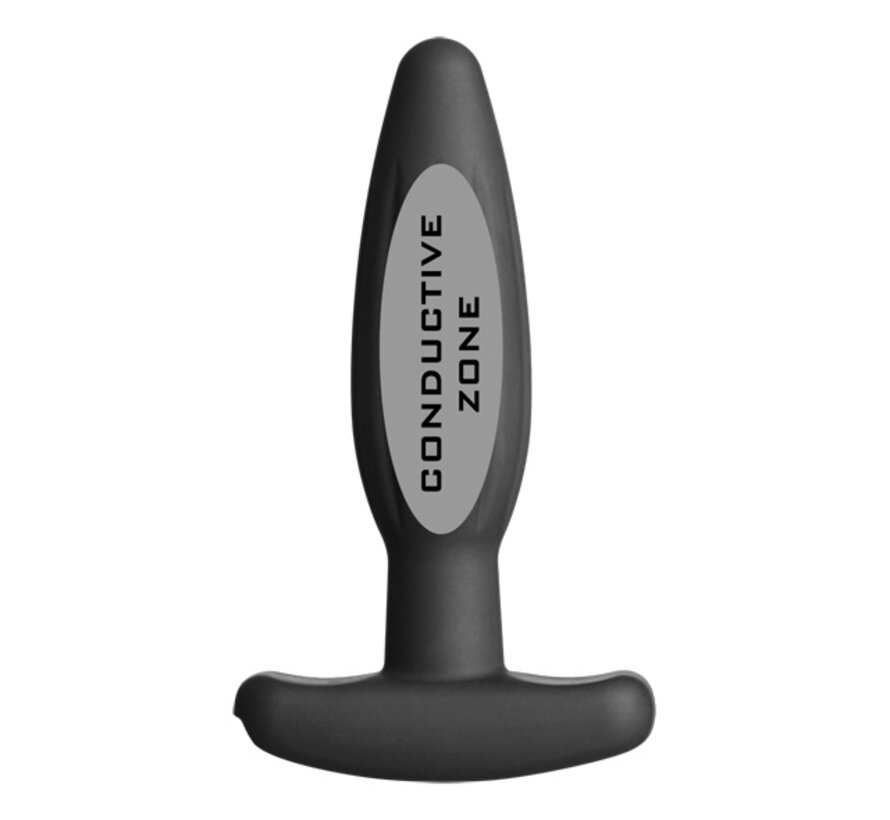 ElectraStim - Silicone Noir Rocker Butt Plug Small