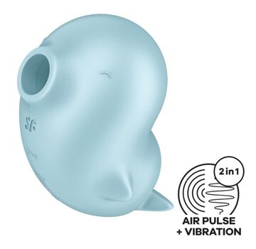 Satisfyer Satisfyer - Sassy Seal Air Pulse Vibrator Blue