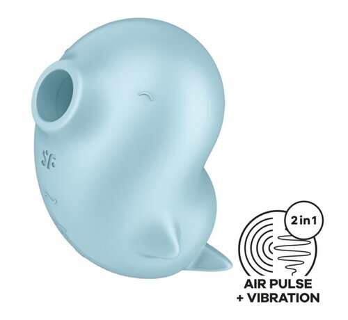 Satisfyer Satisfyer - Sassy Seal Air Pulse Vibrator Blue