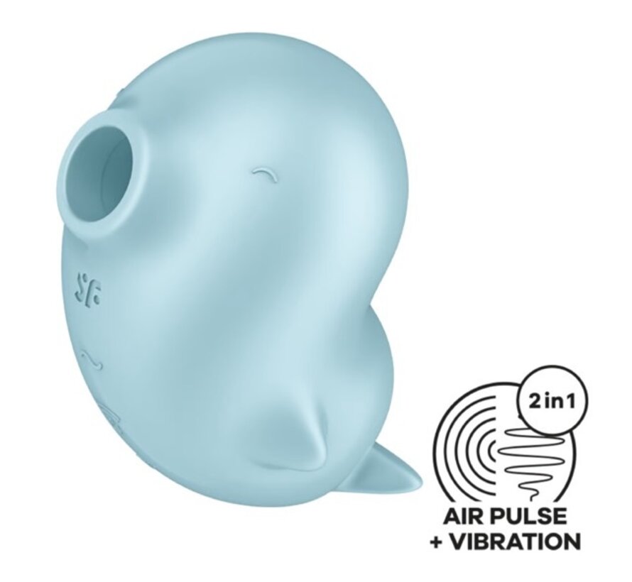 Satisfyer - Sassy Seal Air Pulse Vibrator Blue